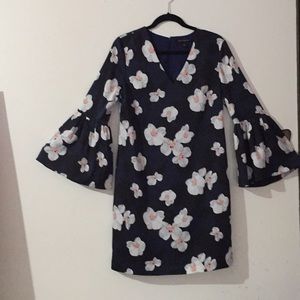 Floral dress from Banana Republic